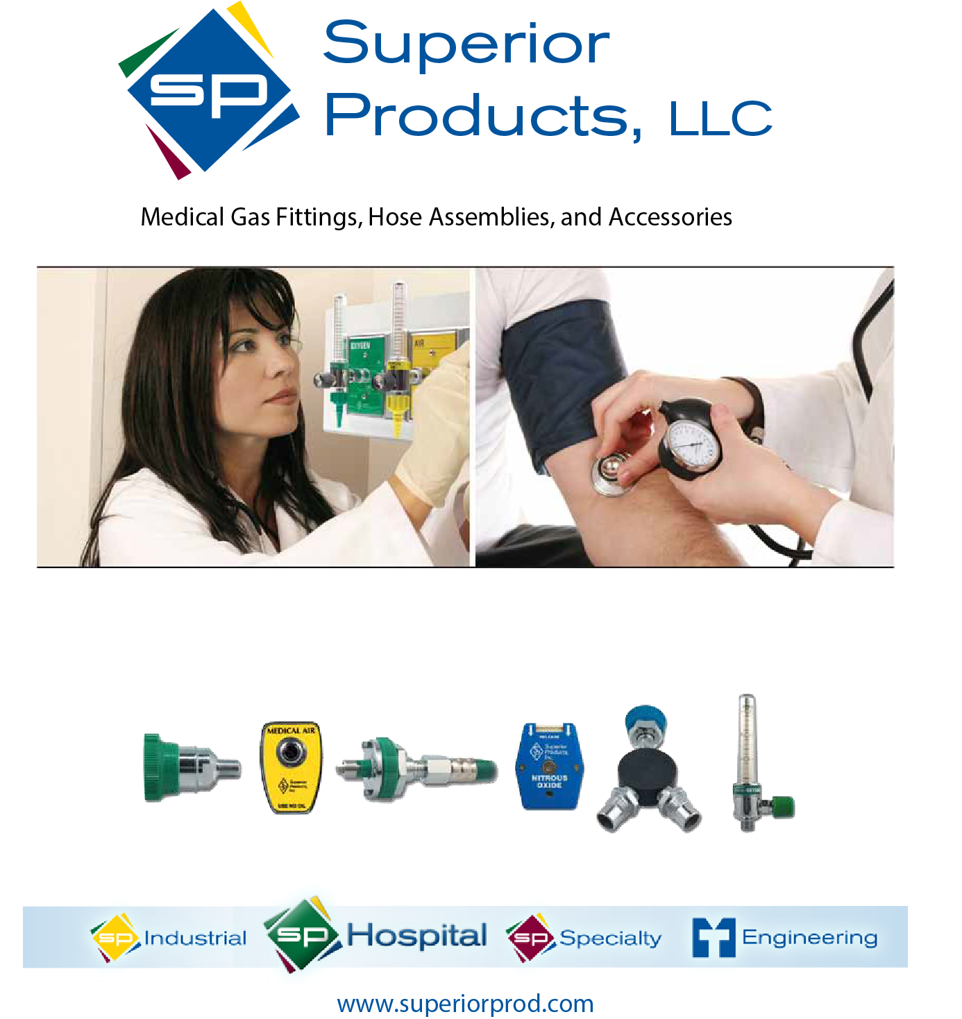 Manufacturer of Compressed Gas Fittings, Assemblies and Manifolds-  Cleveland, OH- Superior Products, LLC