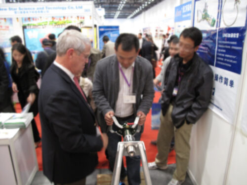 Asia Pacific Natural Gas Vehicles Association testing LNG Nozzle