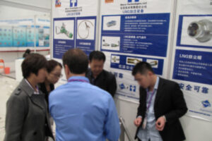 Asia Pacific Natural Gas Vehicles Association demonstrating features of the Macro LNG Nozzle